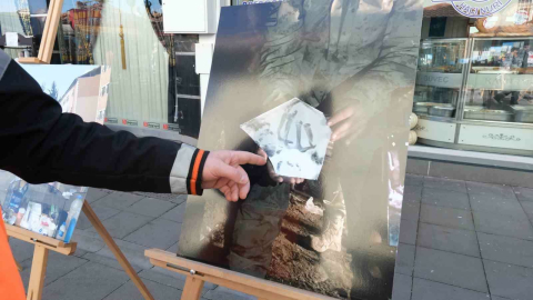 İz derneğinden 6 Şubat’ı anlatan resim sergisi yoğun ilgi gördü