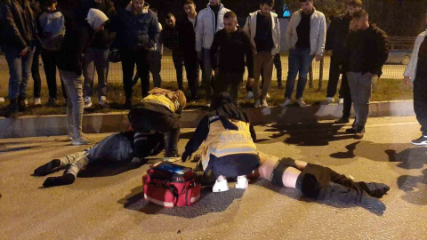 Tokat’ta otomobil ile motosiklet çarpıştı: 2 yaralı