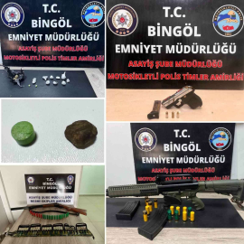 Bingöl’de aranan 3 şahıs yakalandı