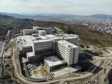 Ordu Şehir Hastanesi inşaatı yüzde 93’e ulaştı
