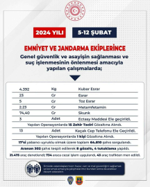 Bingöl’de uyuşturucu operasyonlarında 15 kişi gözaltına alındı