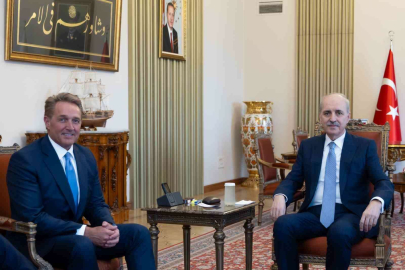 TBMM Başkanı Kurtulmuş, ABD Büyükelçisi’ni kabul etti