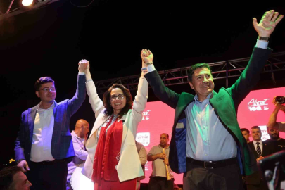 Aras ve Köksal seçim zaferini kutladı