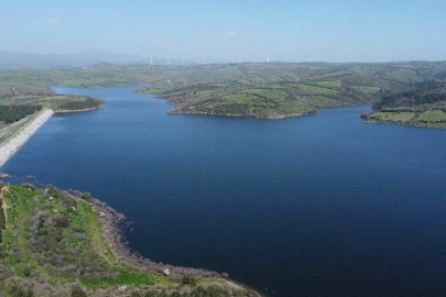 The full capacity rate of the Bayramiç Dam brought smiles to the producers