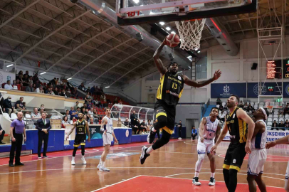 TBL: Kocaeli BŞB Kağıtspor: 66 - Balıkesir Büyükşehir Belediyespor: 69