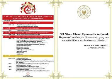 Zonguldak’ta 23 Nisan coşkusu yaşanacak