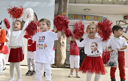 Muratpaşa’da 23 Nisan coşkusu