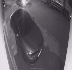 Ataşehir’de köpeği ezerek sürükleyen sürücü kamerada