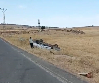 Diyarbakır’da iki otomobil çarpıştı: 2 yaralı