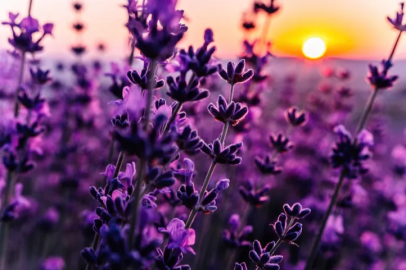 Enjoying the harvest amid the scents of lavender in Etrim