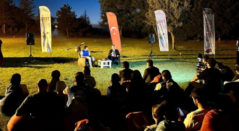 DPÜ Rektörü Kızıltoprak Dumlupınar’da gençlerle buluştu