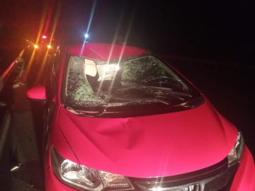 Kopan tekerlek karşı yönden gelen otomobile çarptı: 7 yaralı