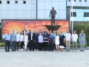 Atakum’da zabıta ekiplerine özel kutlama