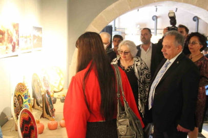 Talas’ta Geleneksel Çini Sanatları Sergisi açıldı