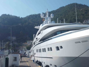 Hintli milyarderin süper yatı ‘Sea Pearl’ Fethiye’de
