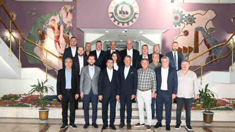 DTO yönetiminden Denizli OSB Başkanı Baltalı’ya hayırlı olsun ziyareti
