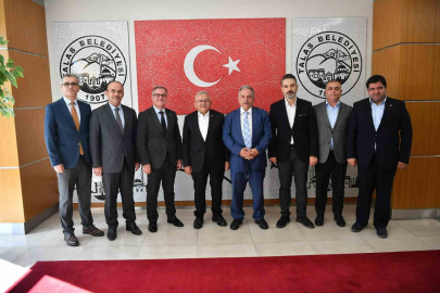 Başkan Büyükkılıç’tan Başkan Yalçın’a ziyaret