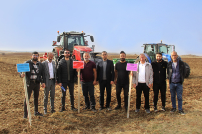 Sivas'ta Yenilikçi Buğday Denemeleri Başladı