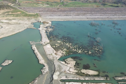 Tekirdağ, Naip Barajı’nda Su Seviyesi Kritis Seviyede