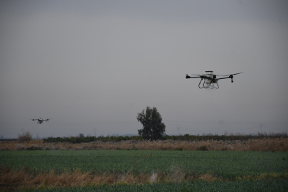 Mersin’de dronla tarımda zayiat azaldı