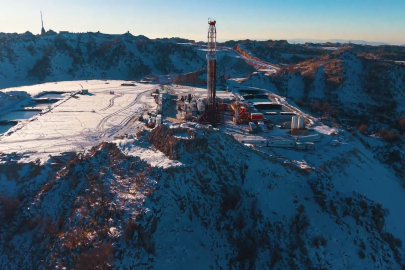 Gabar'da dondurucu soğukta rekor üretim