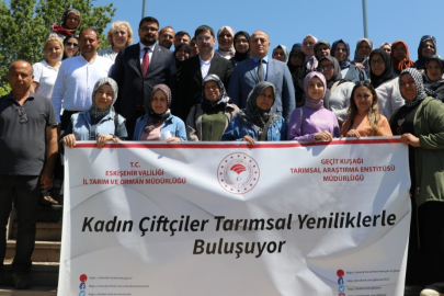 Bozkırların altın çiçeğinde hasat sevinci