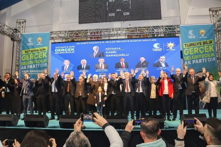 Kütahya’da AK Parti’nin il, ilçe ve belde belediye başkan adayları tanıtıldı