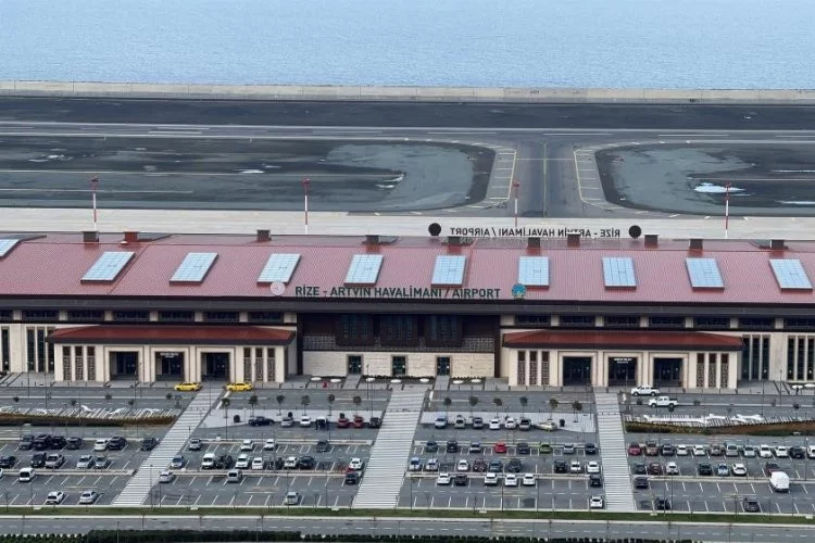 Rize-Artvin Havalimanını 2024 yılının ilk ayında 85 bin 794 yolcu kullandı