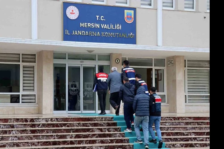 Mersin’deki PKK ve DEAŞ operasyonu: 4 tutuklama