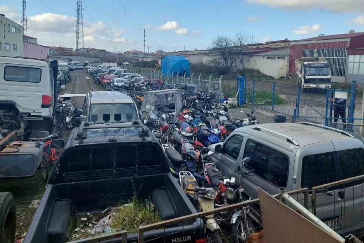 73 tescilsiz motosiklet trafikten men edildi