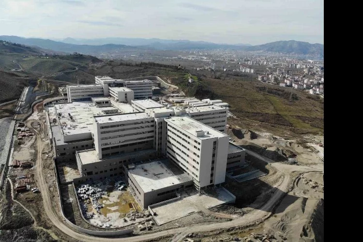 Ordu Şehir Hastanesi inşaatı yüzde 93’e ulaştı