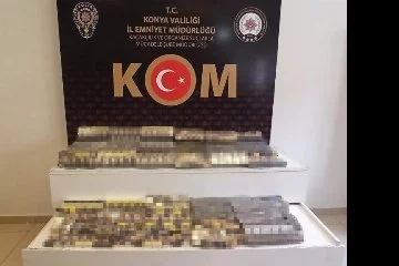 Konya’da kaçakçılara operasyon: 13 gözaltı