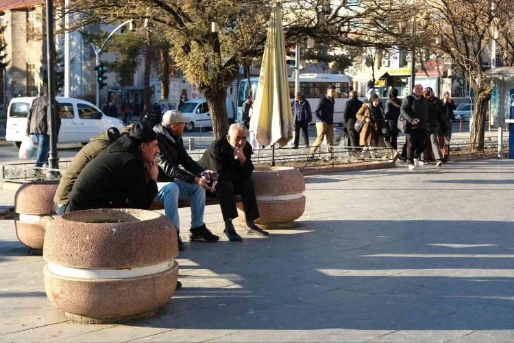 Erzincan’da bahar havası yaşanıyor