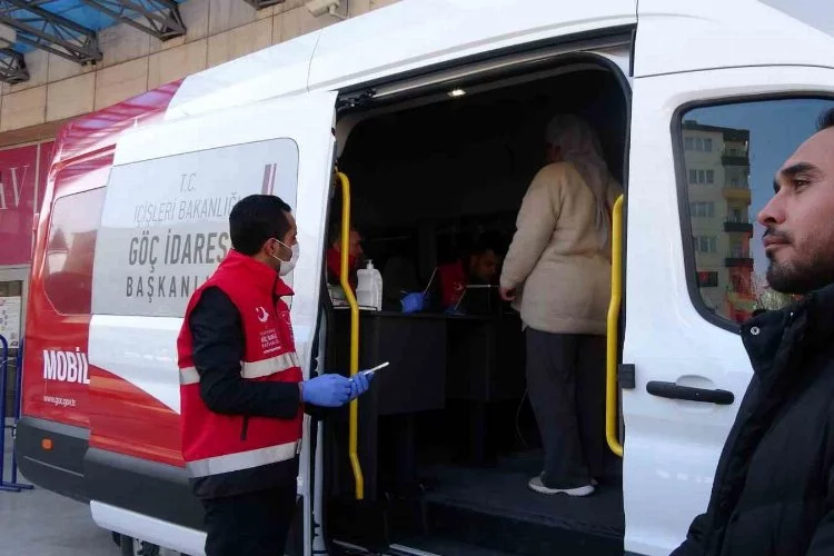 Çankırı’da düzensiz göçmenlere yönelik mobil göç noktası aracı hizmete başladı