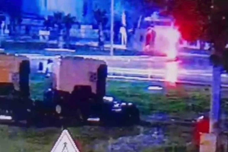 Edremit ilçesinde meydana gelen otobüs kazasının yeni görüntüleri ortaya çıktı